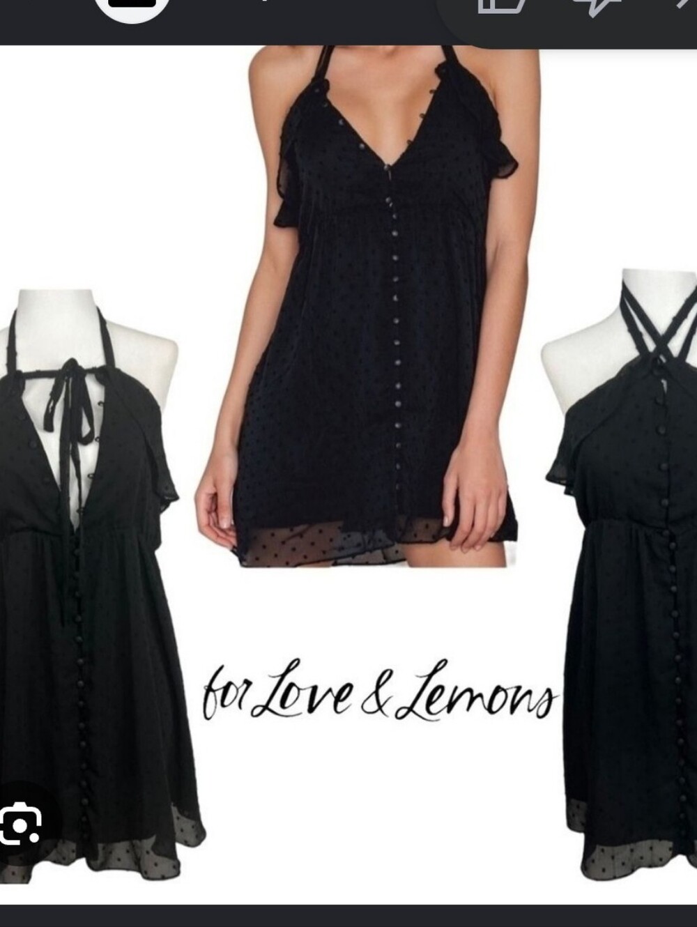 For Love and Lemons Tarta Tank Dress - Picture 3 of 11